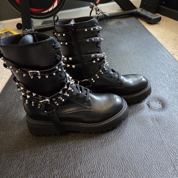 Brody Studded Boots FOXBLOOD - Picture 6 of 9